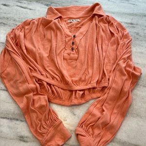 We The Free long sleeve crop